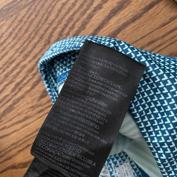 Under Armour Women S Blue Printed Athletic Coldgear Infrared EVO Fitted Leggings - Picture 13 of 14